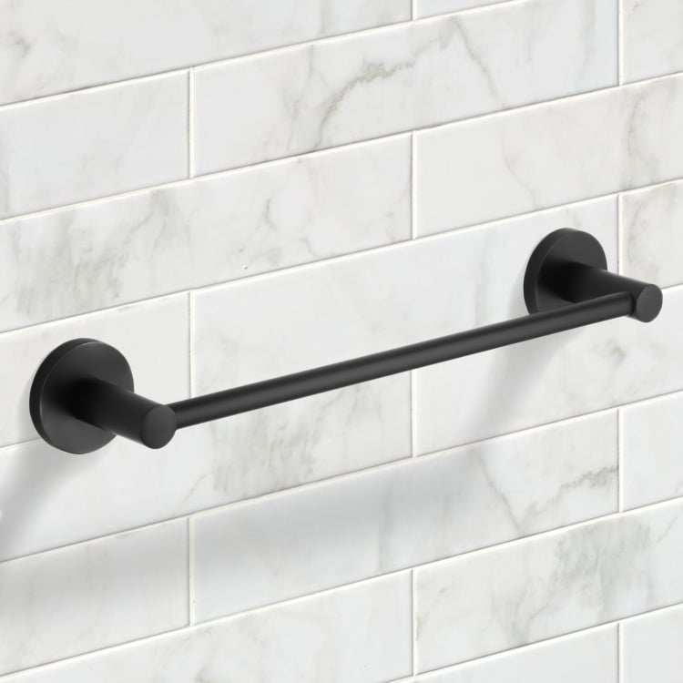 Towel Bar Towel Bar, Matte Black Nameeks NCB-4000